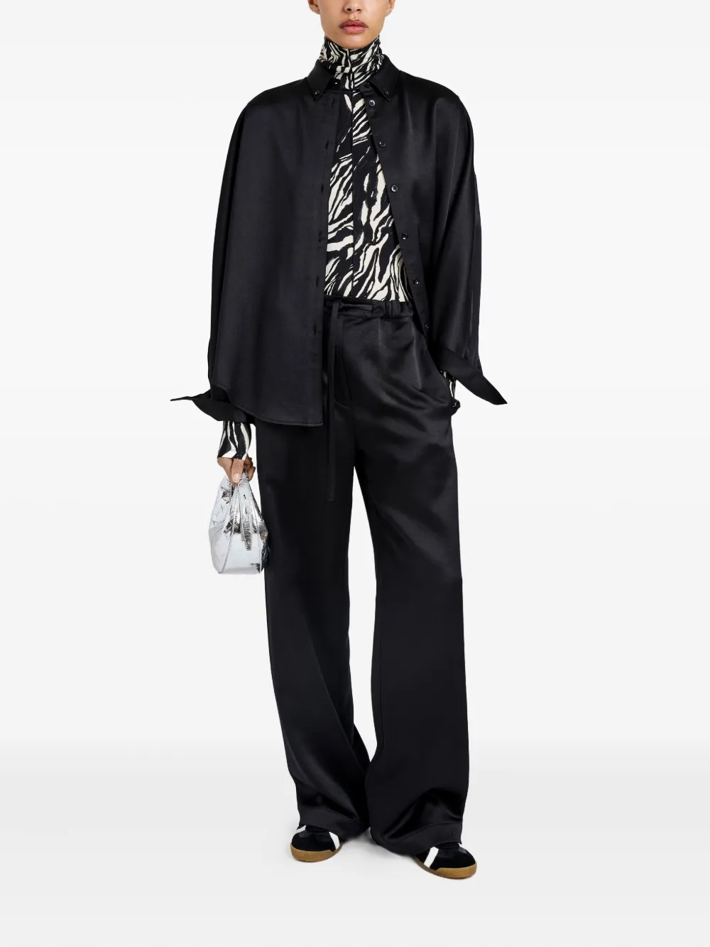 Proenza Schouler White Label Magnus trousers - Zwart