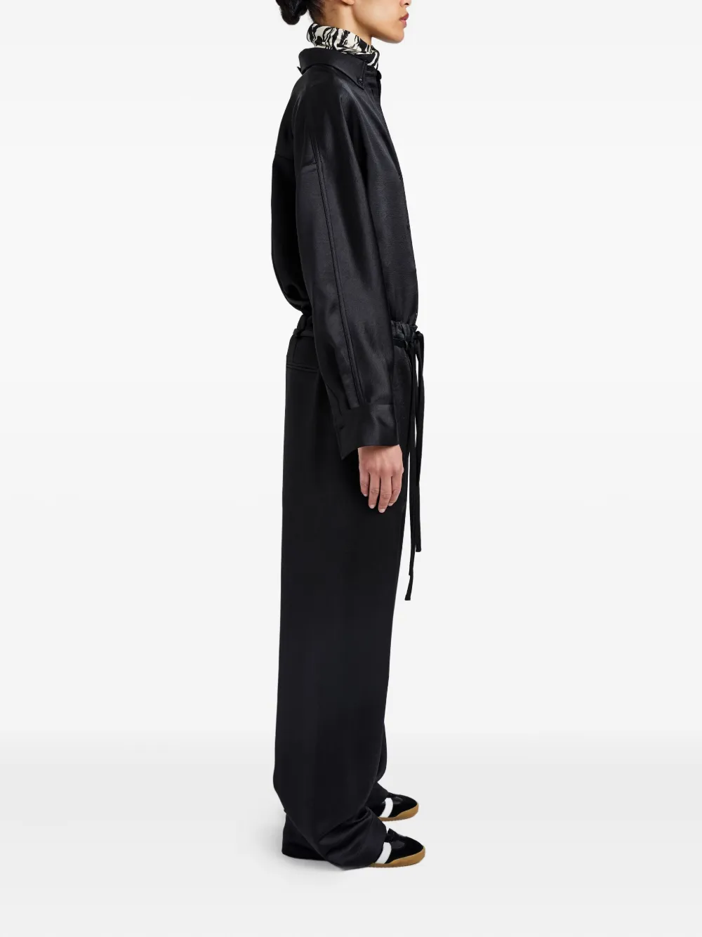 Proenza Schouler White Label Magnus broek Zwart
