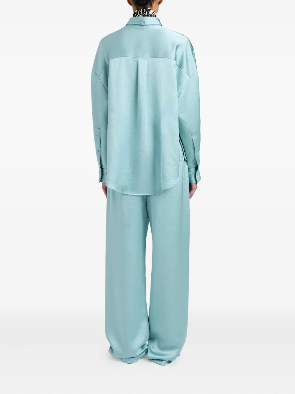 Proenza Schouler White Label Caroline Shirt In Blue