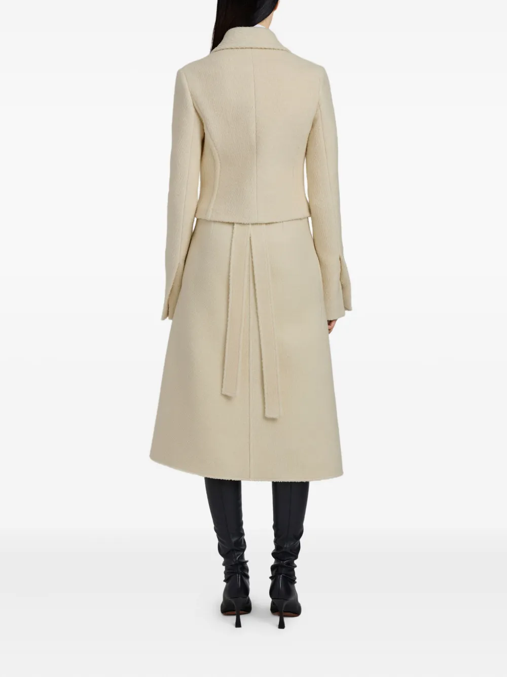 Proenza Schouler Kinsley jack met knopen Beige