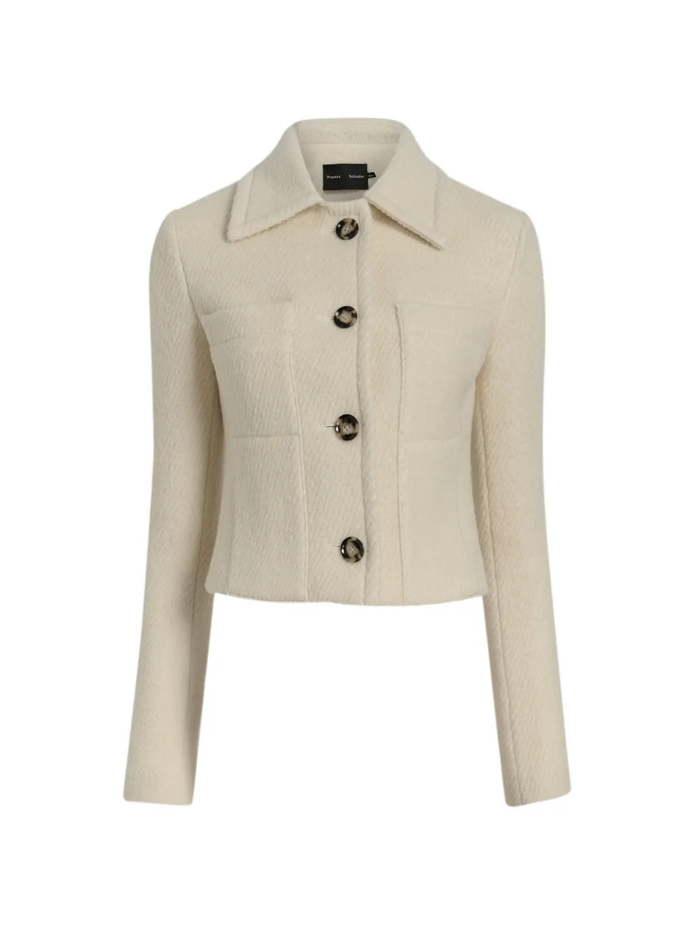 Proenza Schouler Kinsley jack met knopen Beige
