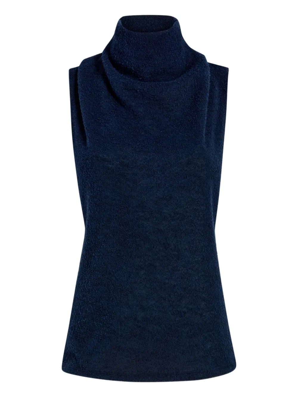 Proenza Schouler White Label Cynthia Cowl-effect Top In Blue