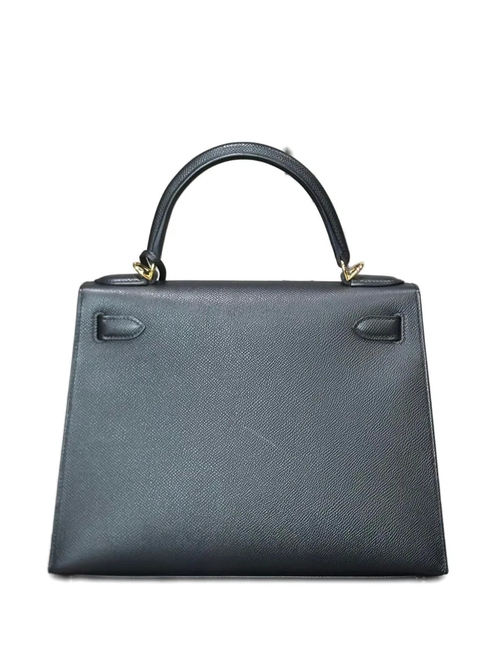 Pre-owned Hermes 2024 Kelly 28 Sellier Tote Bag In Black