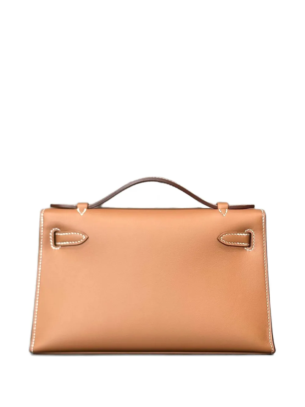 Pre-owned Hermes 2025 Kelly Pochette Tote Bag In Brown