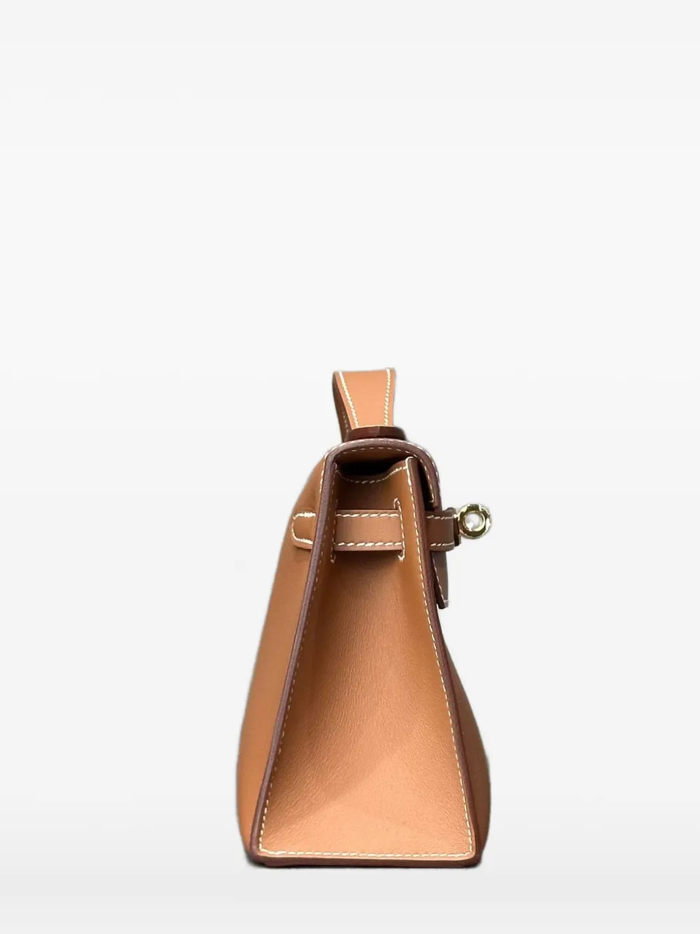 Pre-owned Hermes 2025 Kelly Pochette Tote Bag In Brown