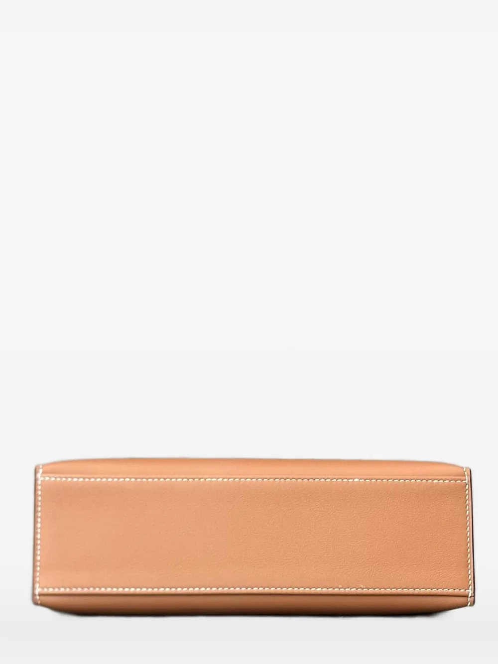 Pre-owned Hermes 2025 Kelly Pochette Tote Bag In Brown