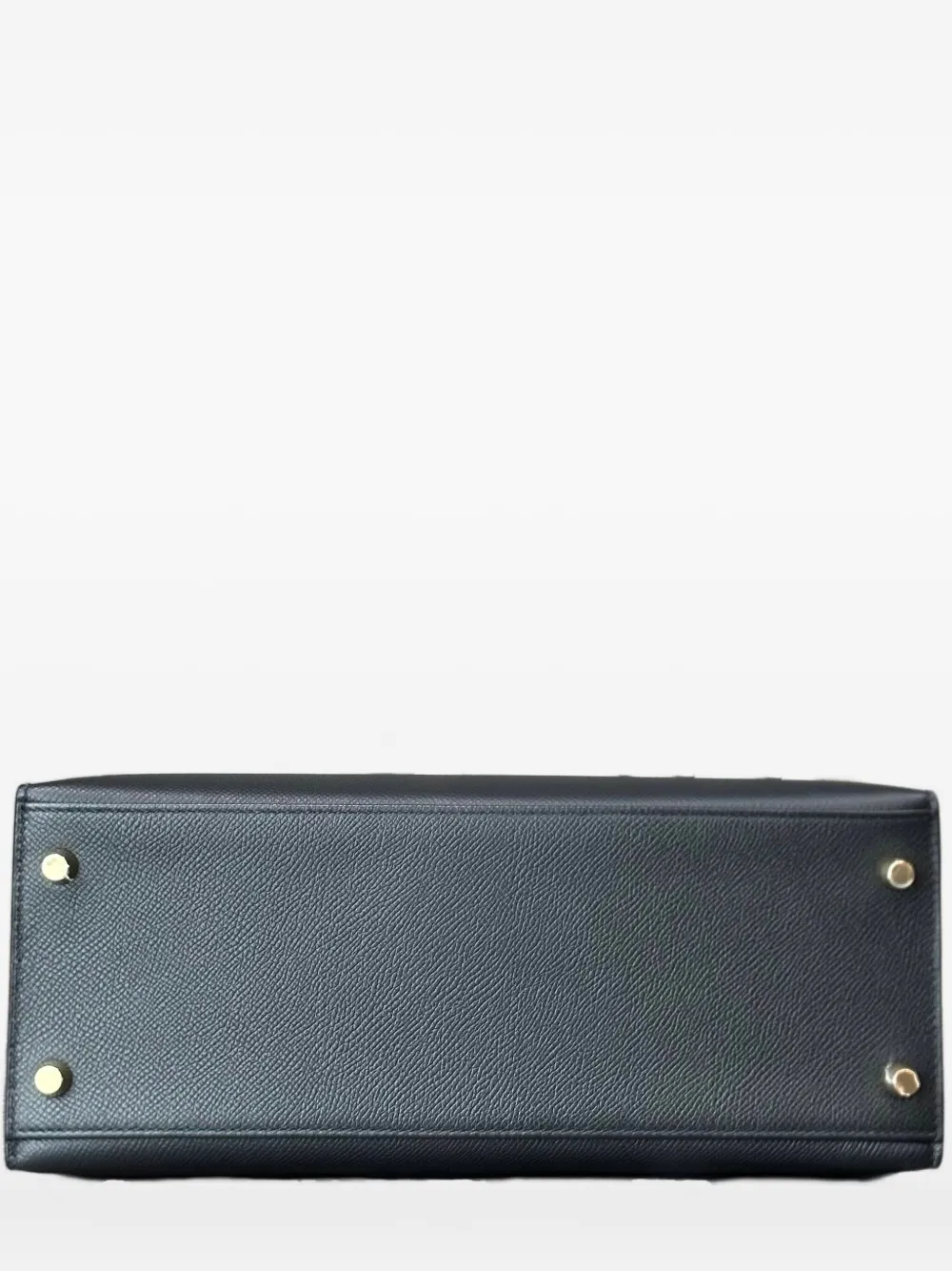 Pre-owned Hermes 2025 Kelly 28 Sellie Tote Bag In Black