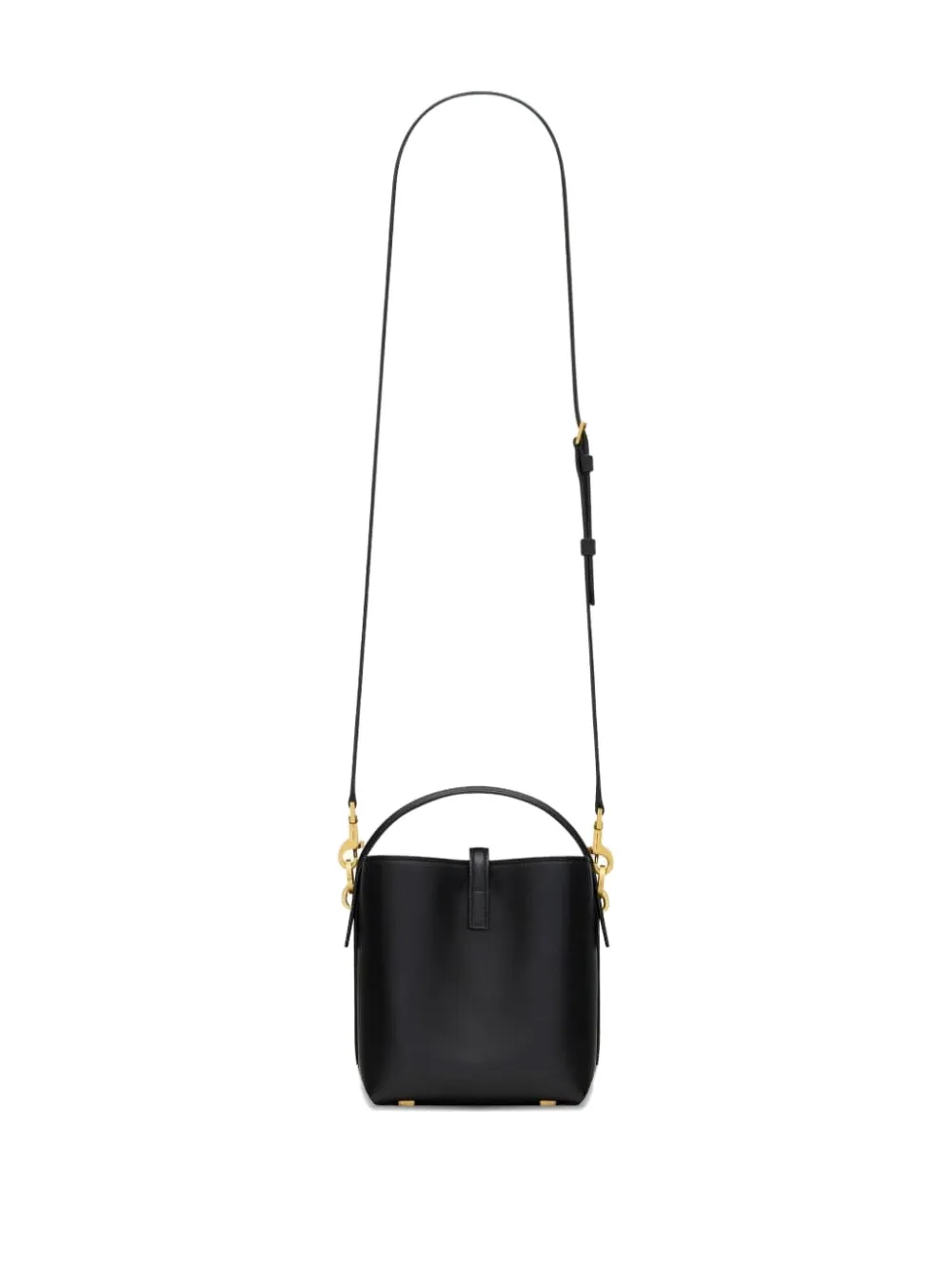 Saint Laurent Le 37 tas met logoplakkaat - Zwart