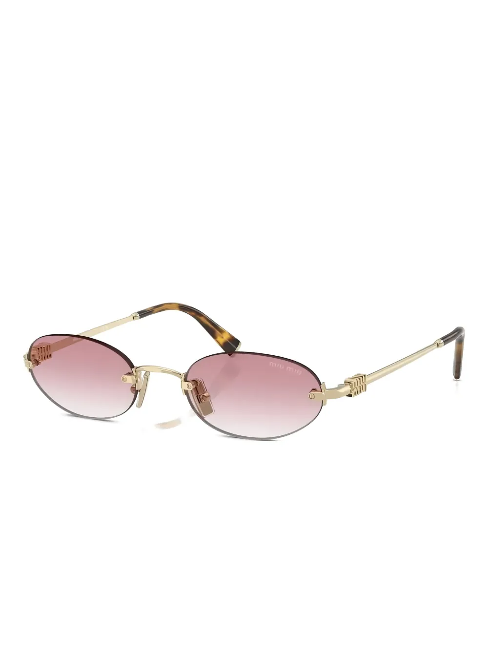 Miu Miu oval-frame sunglasses | Image 2