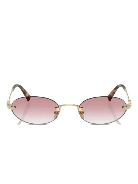 Miu Miu oval-frame sunglasses