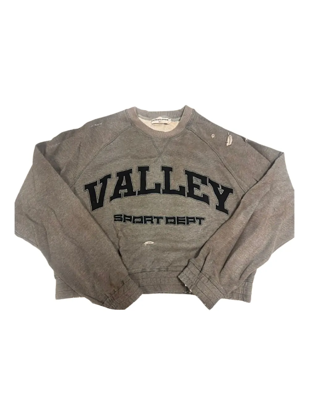 Vale logo-embroidered sweatshirt | Grey | Image 1