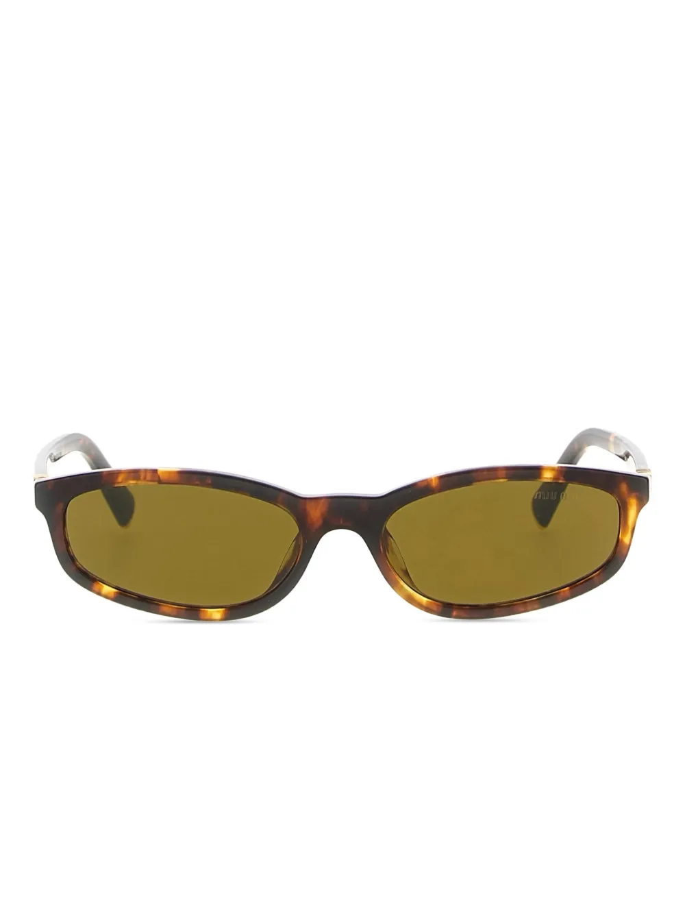 Miu Miu cat eye-frame sunglasses | Brown | Image 1