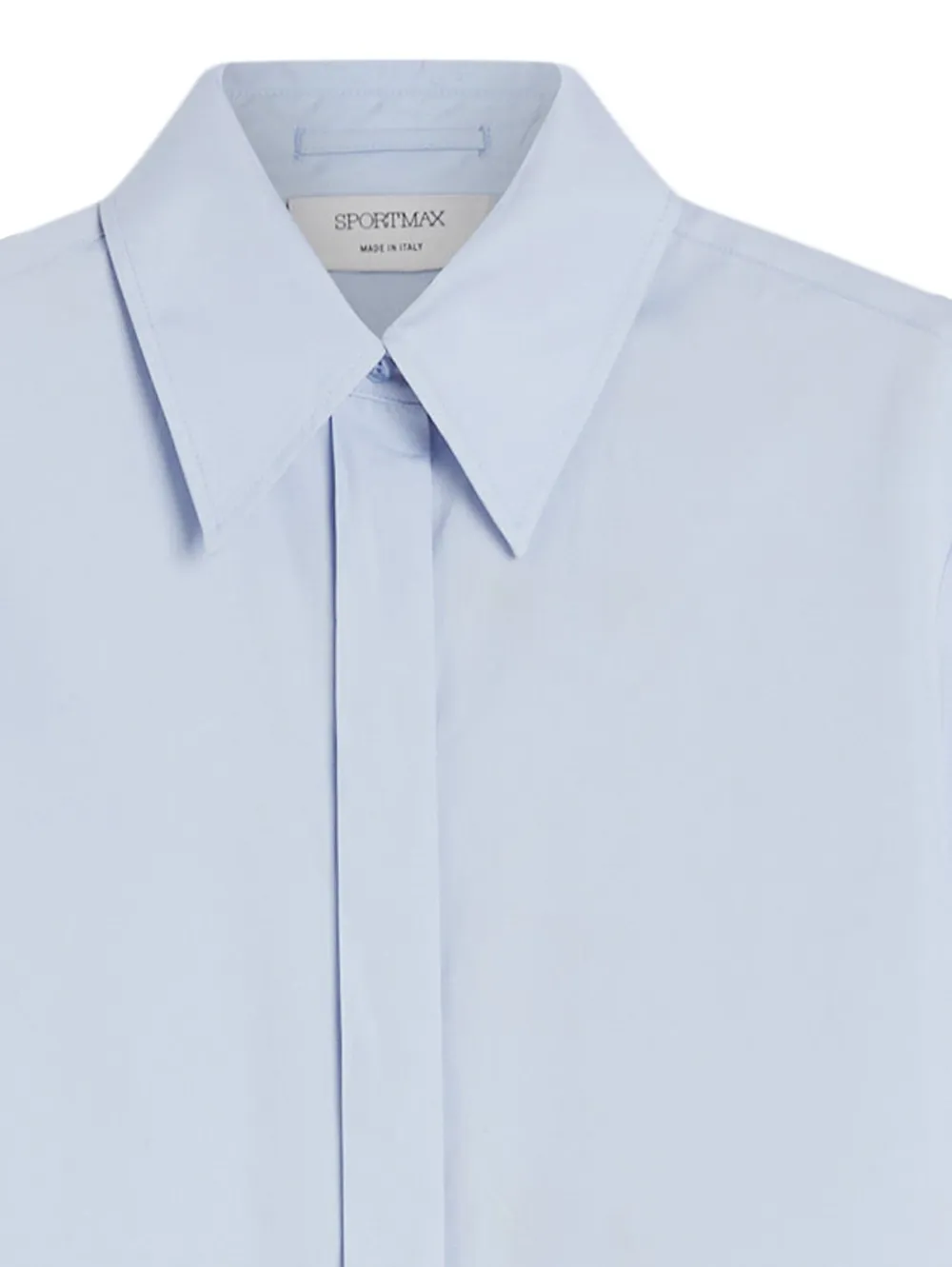 Max Mara Katoenen shirt - Blauw