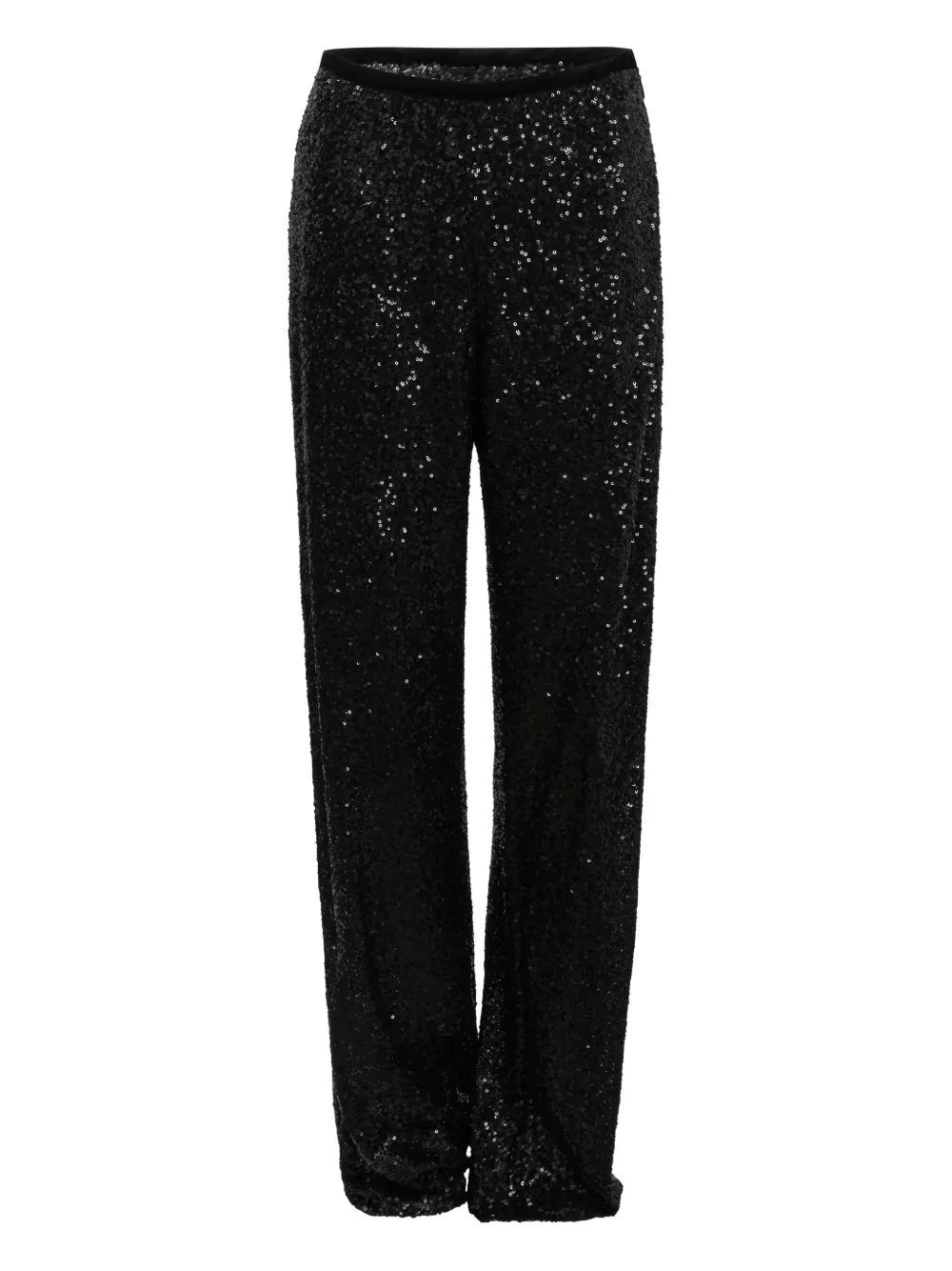 F.It sequin trousers | Black | Image 1
