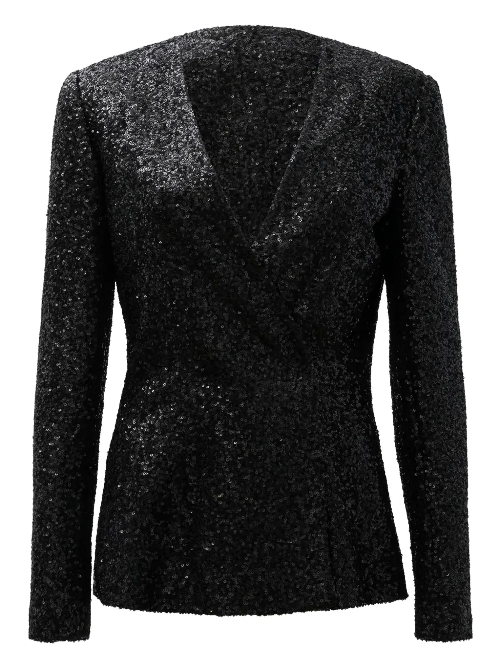 F.It sequin-embellished blazer | Black | Image 1