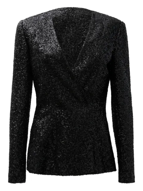 F.It sequin-embellished blazer