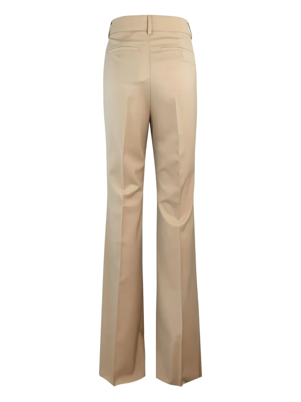 Max Mara pressed-crease tailored trousers - Beige
