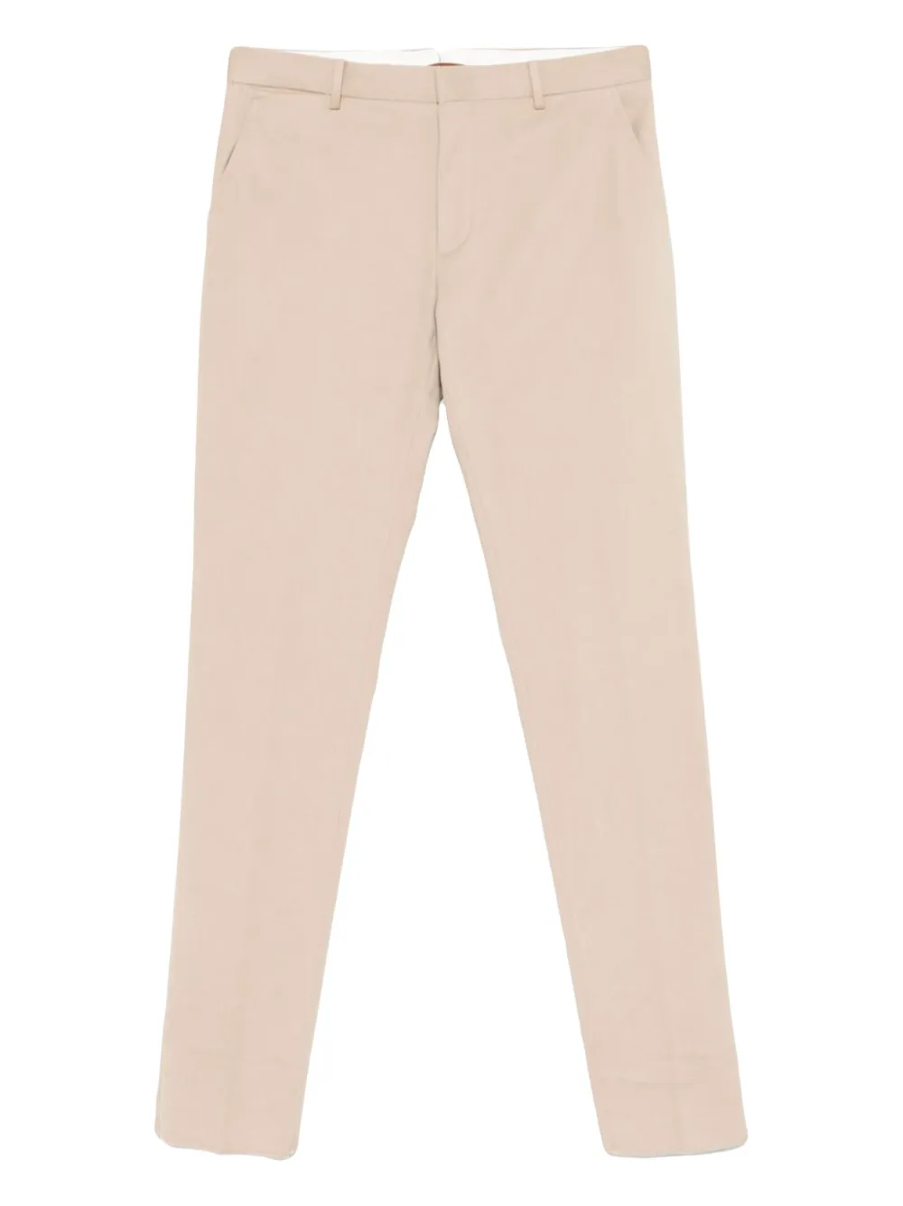 Zegna pantalones tapered con cierre oculto | neutro | Image 1