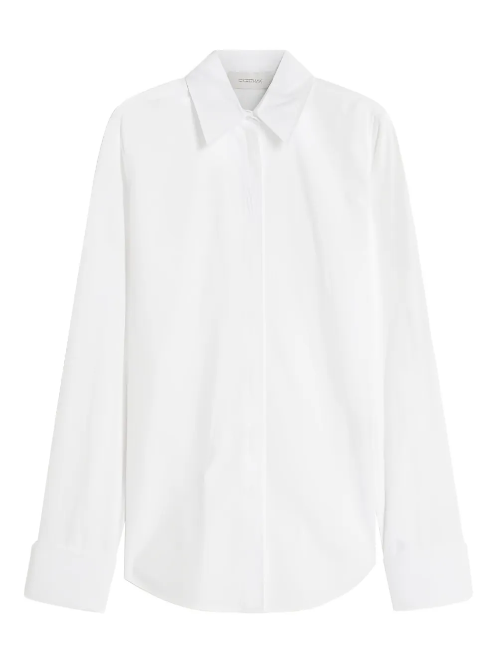 Max Mara Cotton Shirt In White
