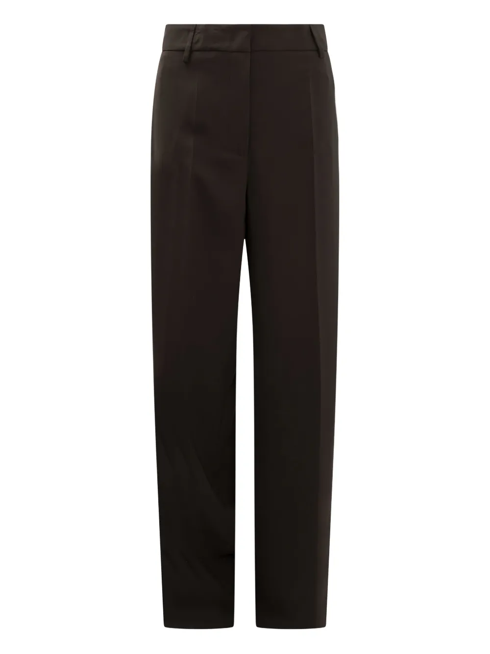 Semper belt-loops trousers | Brown | Image 1