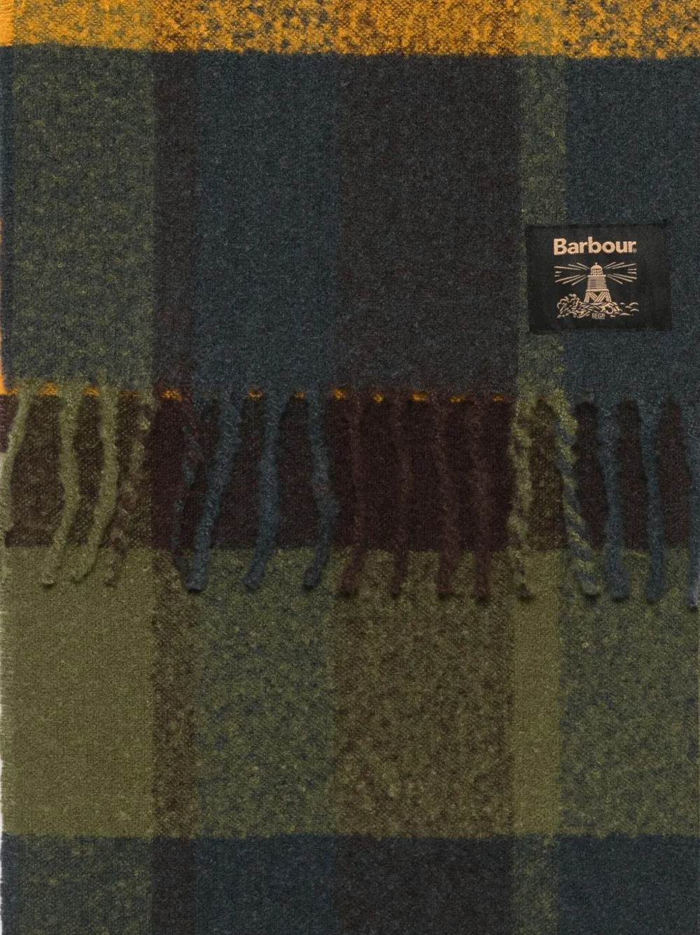 Barbour Westerdale Beanie Scarf Set In Green