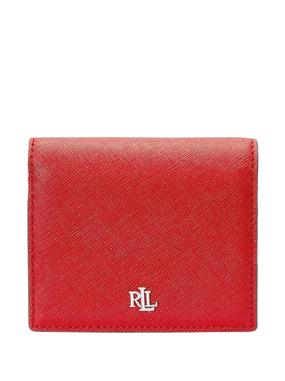 Lauren Ralph Lauren leather wallet - Rosso