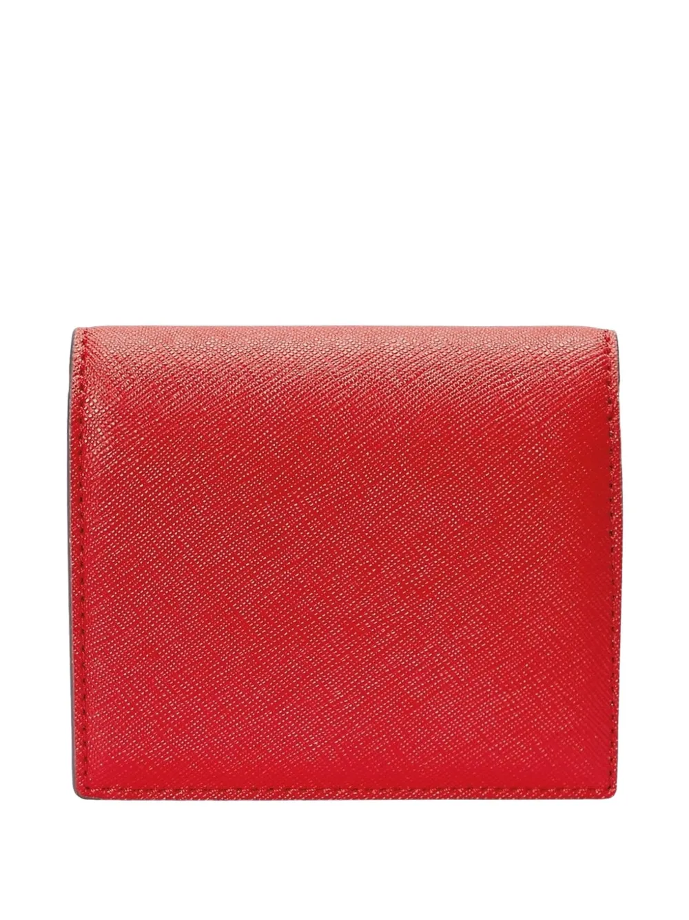 Lauren Ralph Lauren Leren portemonnee - Rood
