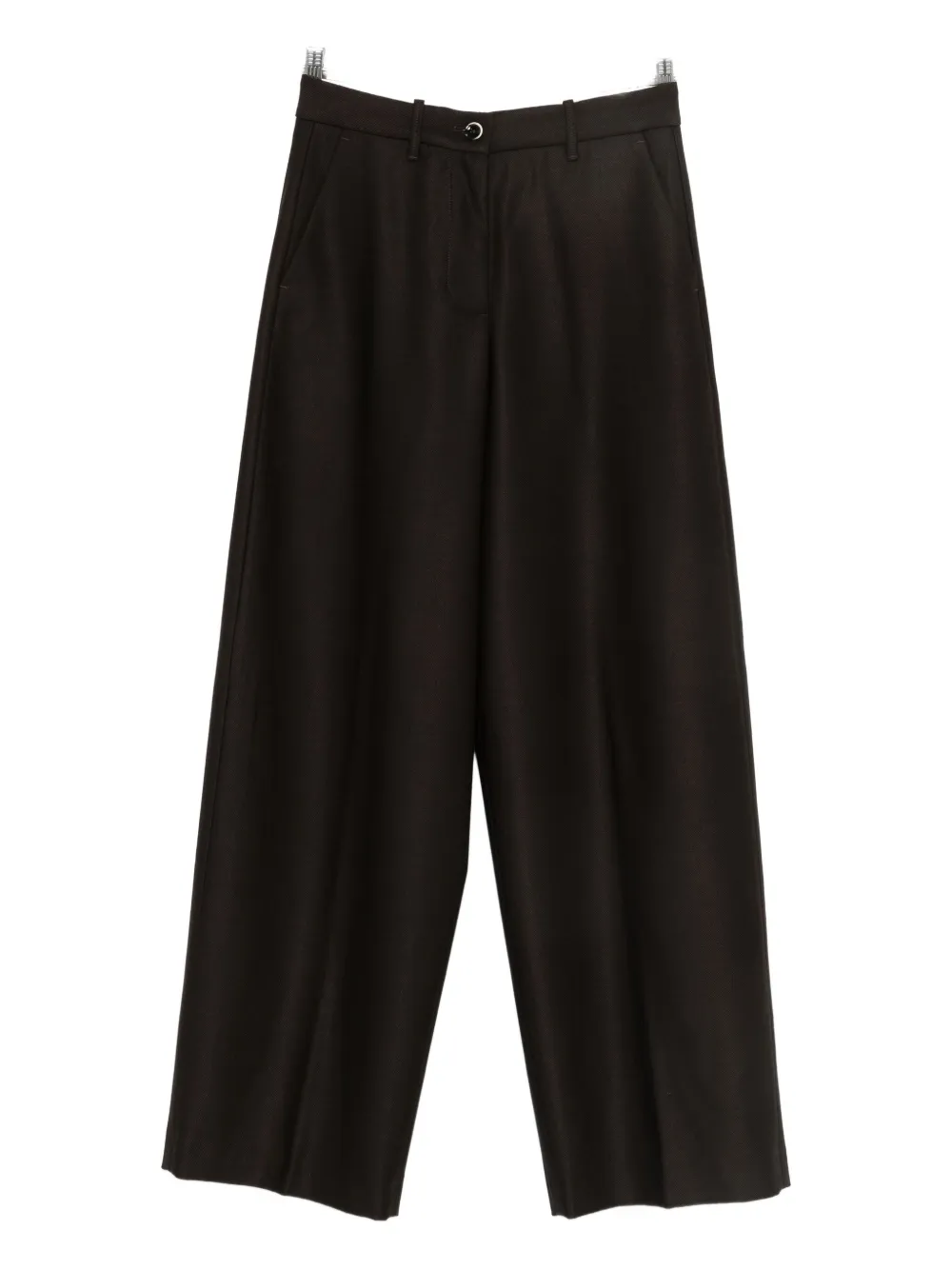 Nine In The Morning Wool Trousers In Brown