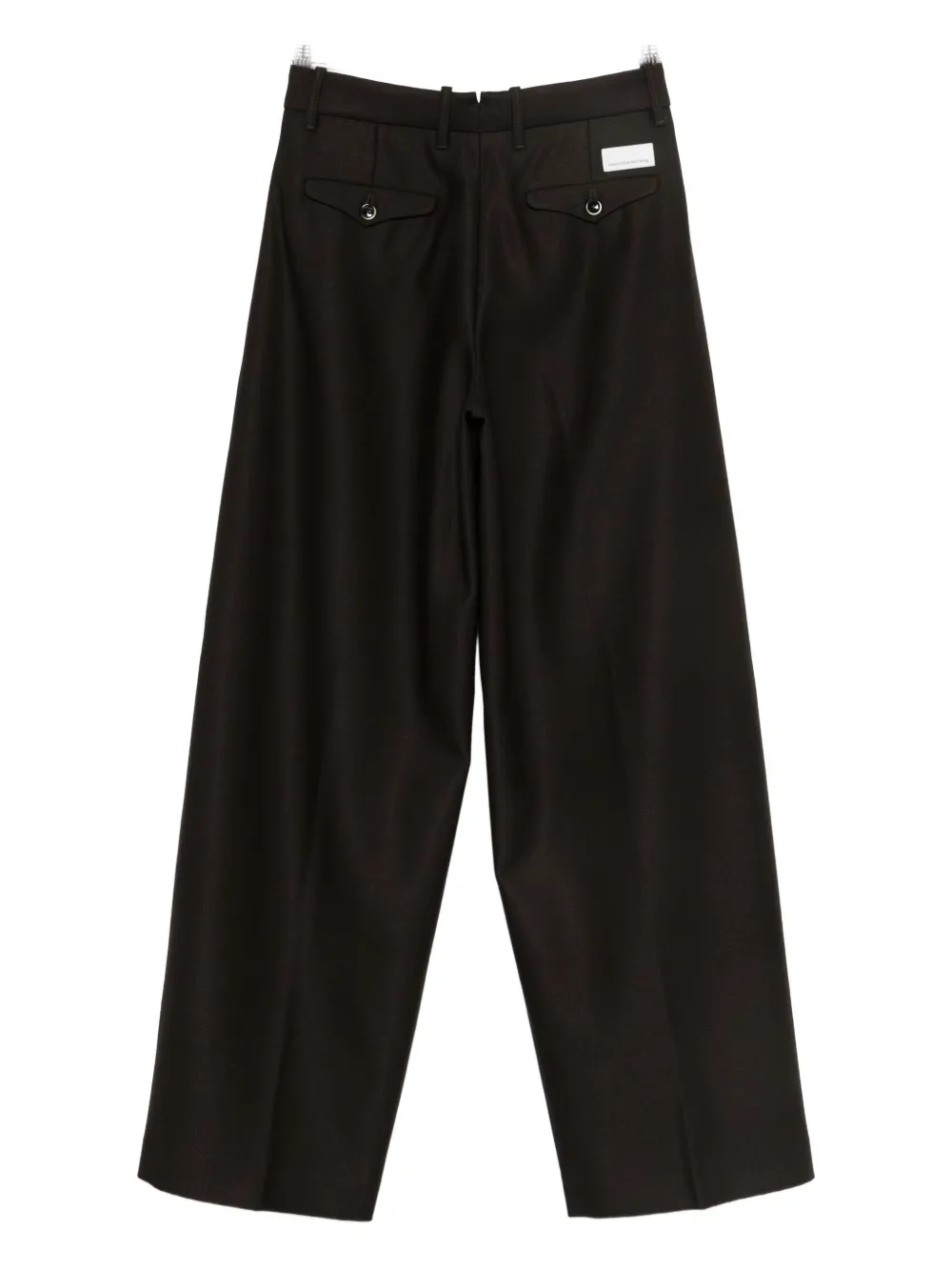 Nine In The Morning Wool Trousers In Brown
