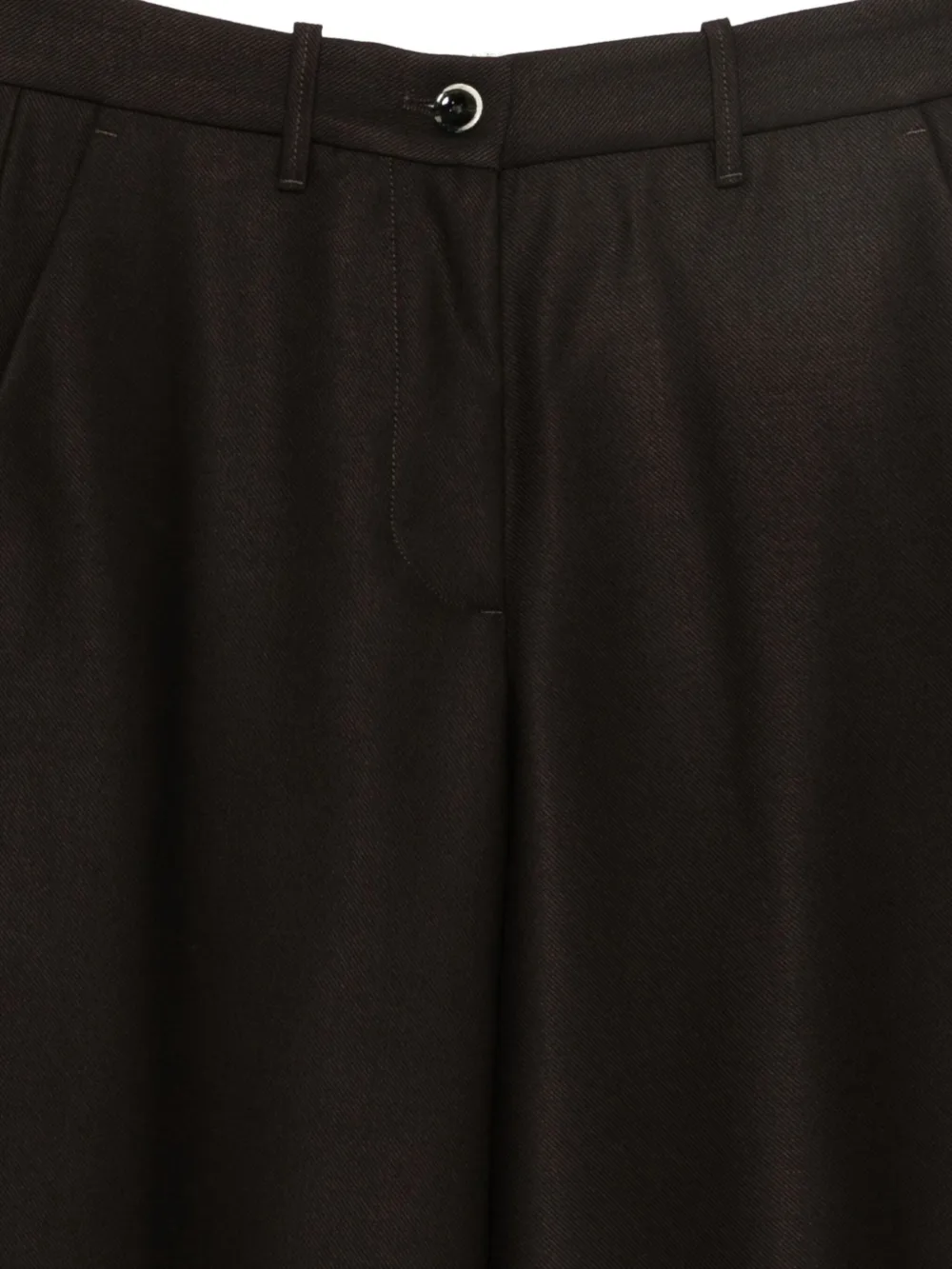 Nine In The Morning Wollen broek Bruin