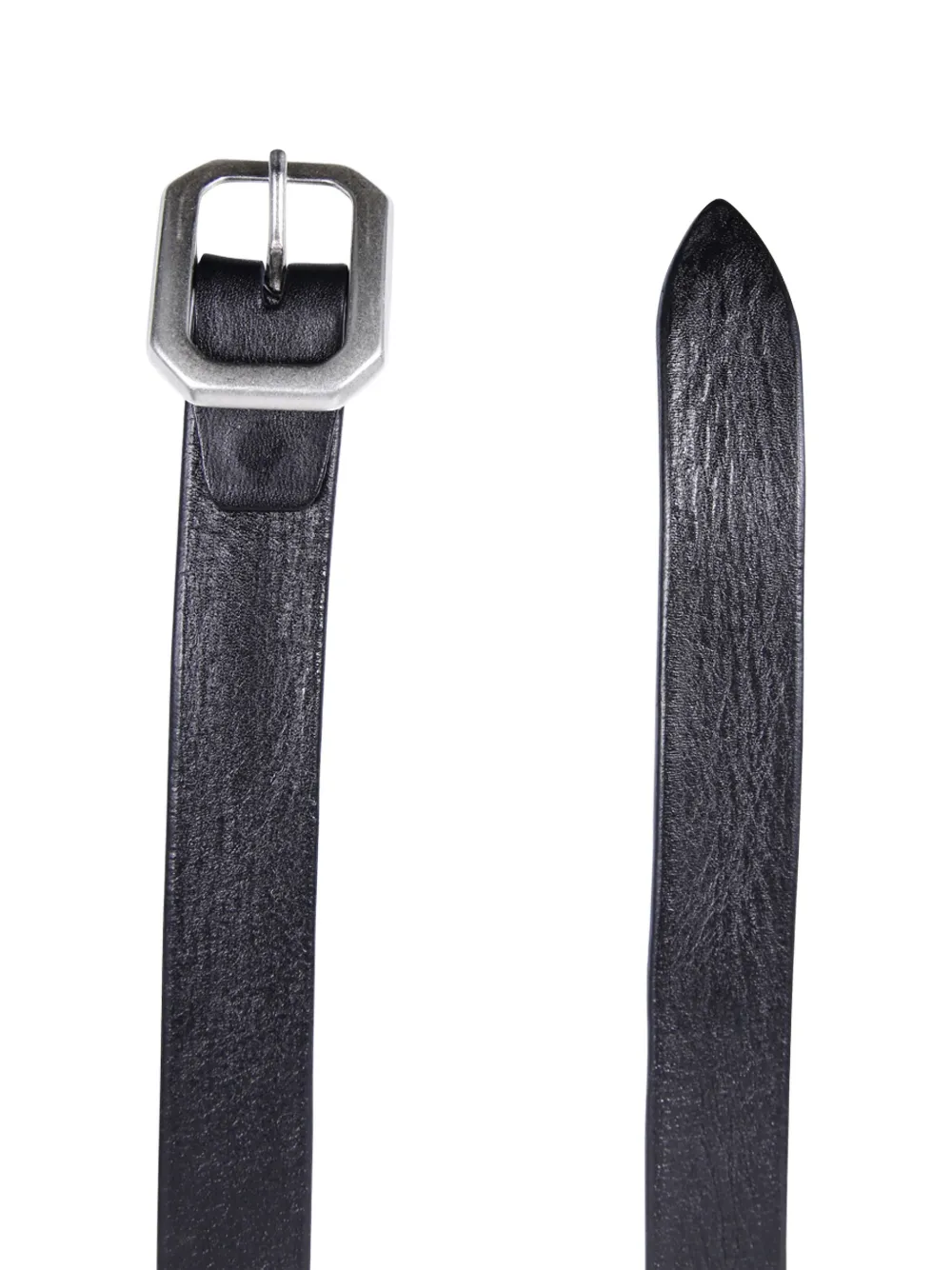 ALBERTO LUTI rectangular-buckle leather belt | Image 2