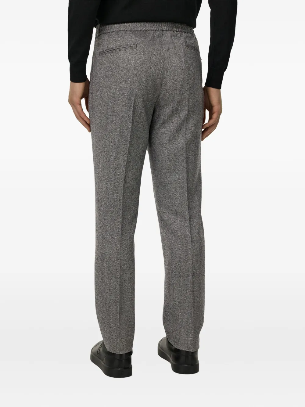 Boggi Milano City broek met trekkoord Grijs