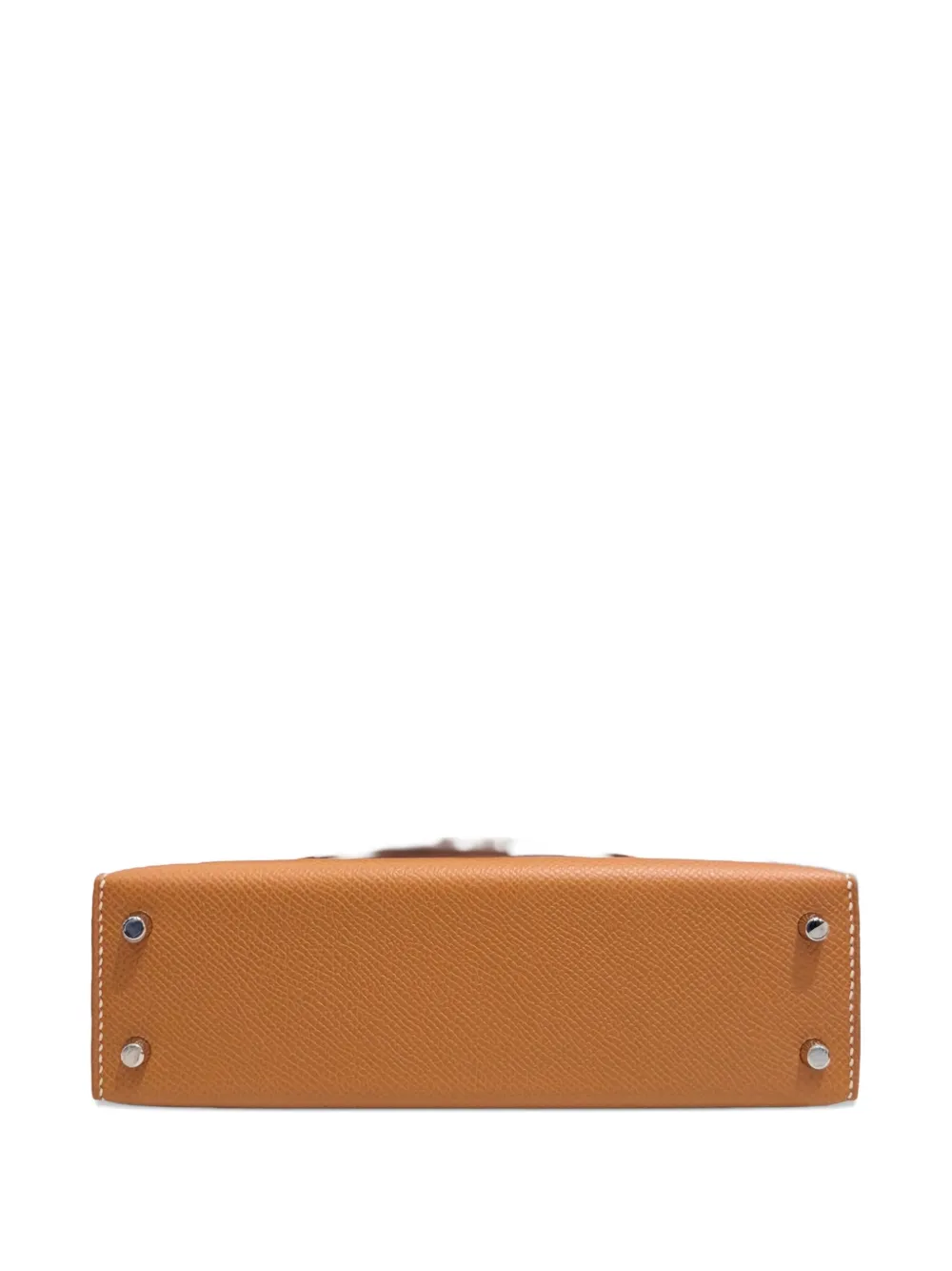Pre-owned Hermes 2025 Mini Kelly Sellier 20 Tote Bag In Brown