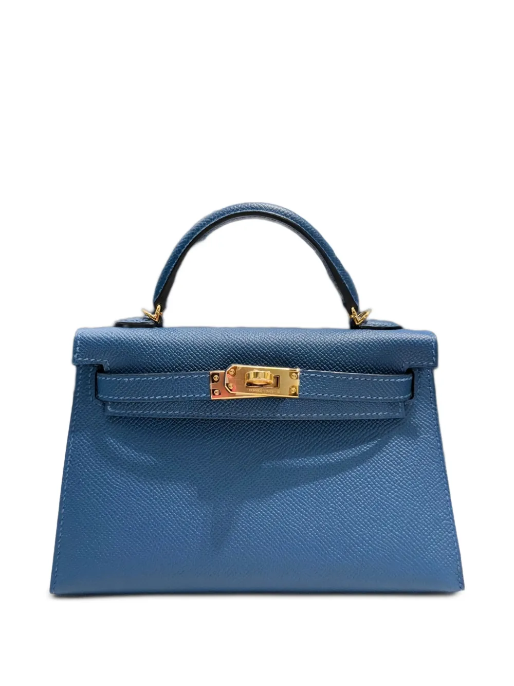 Hermès Pre-Owned 2024 mini Kelly 20 tote bag | Blue | Image 1
