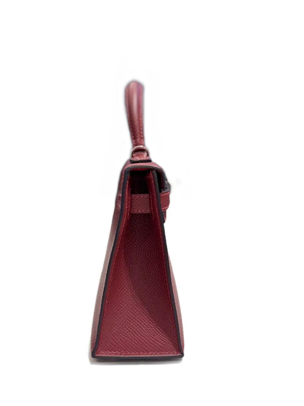 Pre-owned Hermes 2024 Mini Kelly 20 Tote Bag In Red