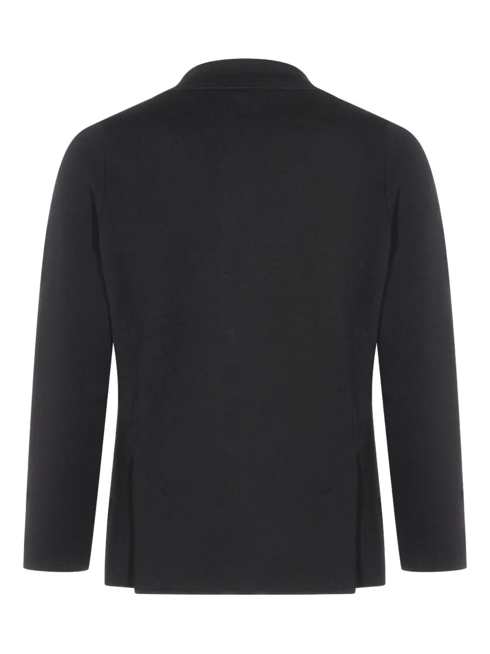 Lardini Vest van scheerwol Zwart