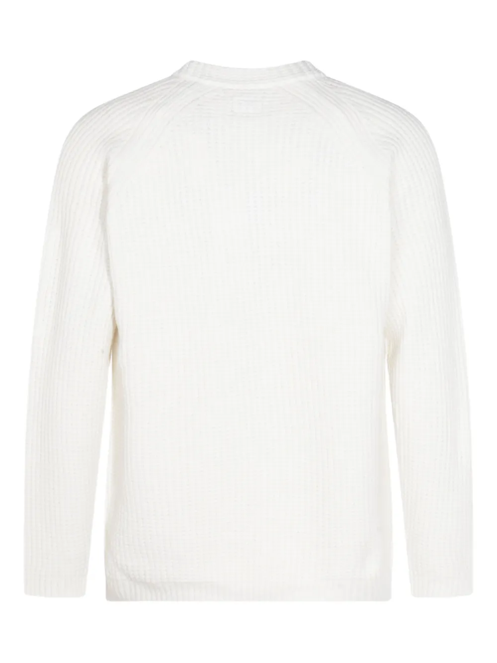 C.P. Company Trui met logopatch Wit