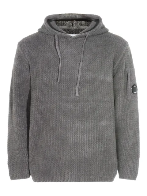 C.P. Company waffle-knit hoodie