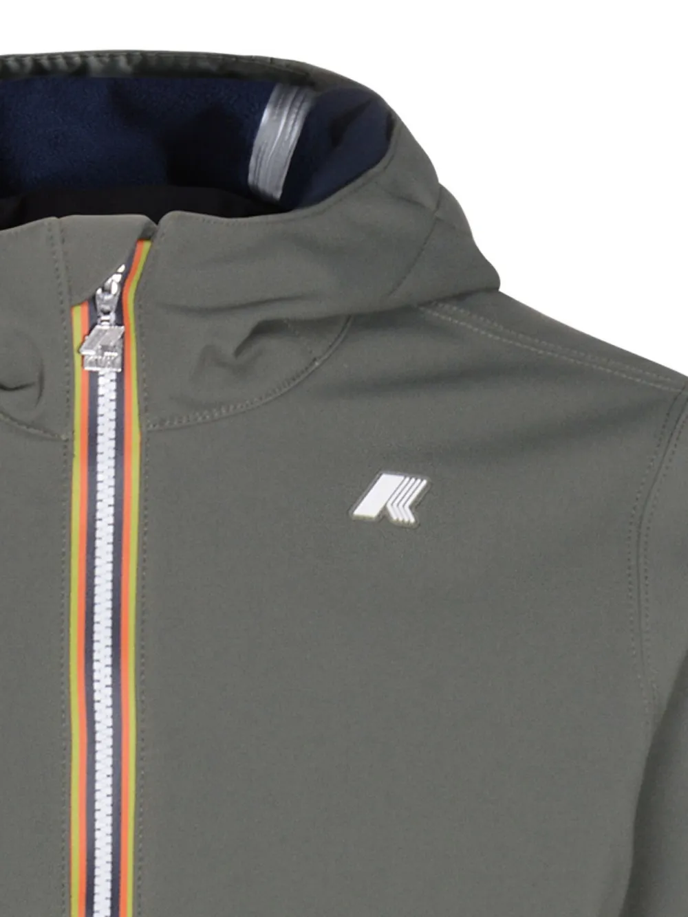 K-Way Jack met capuchon Grijs