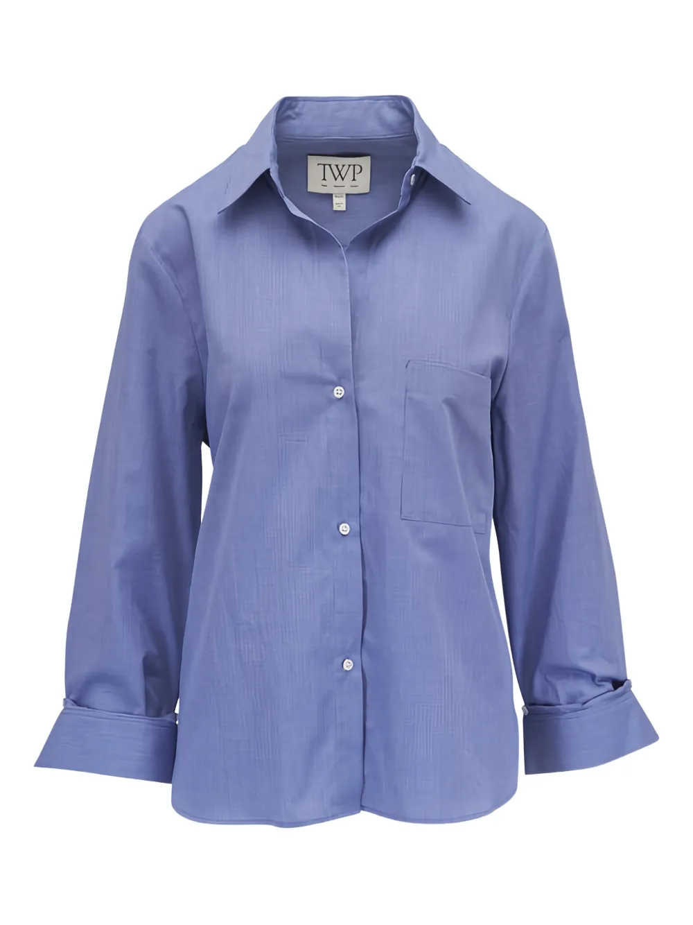 TWP Next Morning pocket button-down shirt - Blue