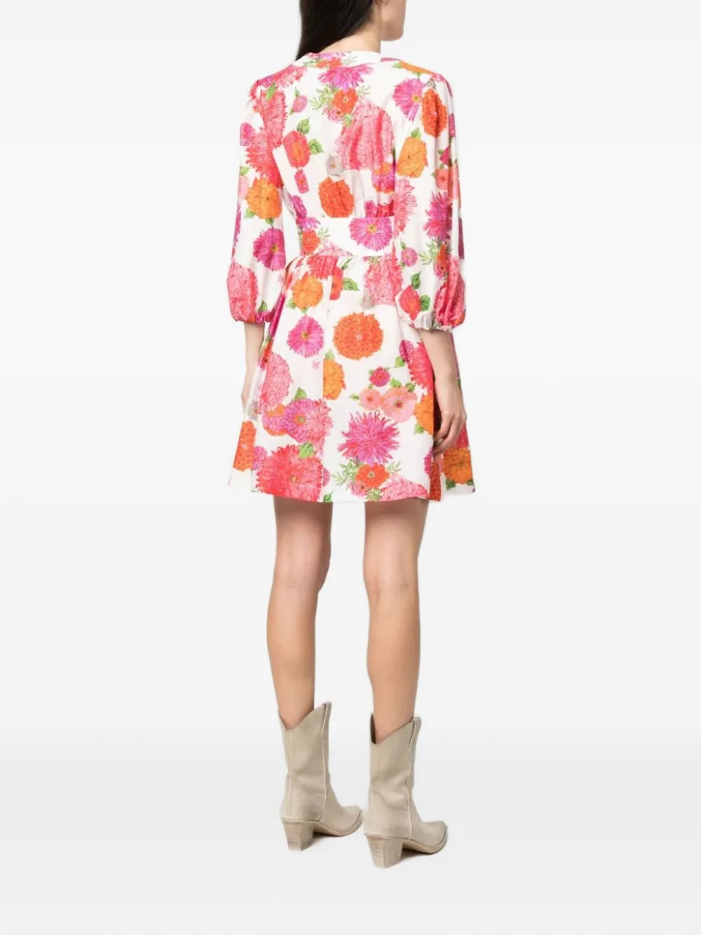 La DoubleJ Margherita jurk Roze