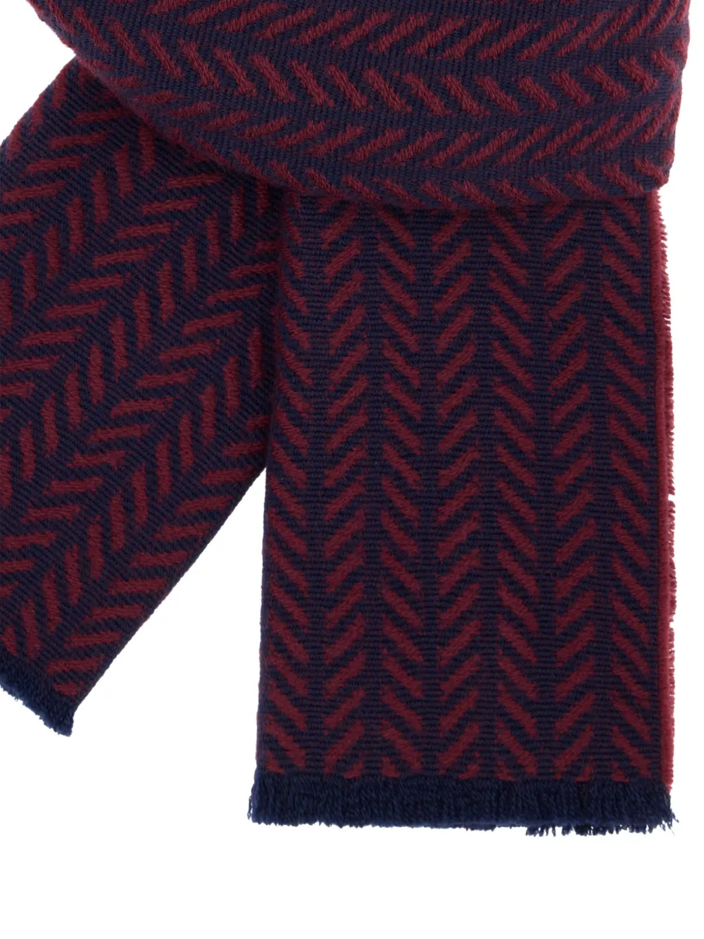 Boggi Milano Wollen sjaal Blauw