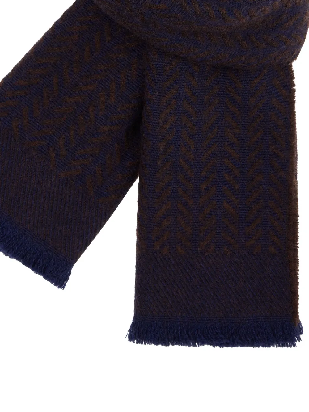 Boggi Milano Wollen sjaal Bruin