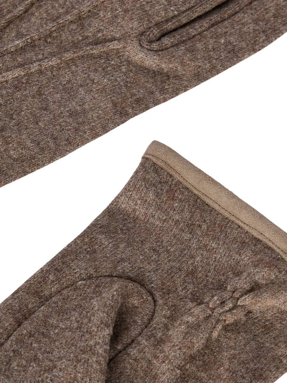 Boggi Milano Handschoenen met gemêleerd-effect Bruin