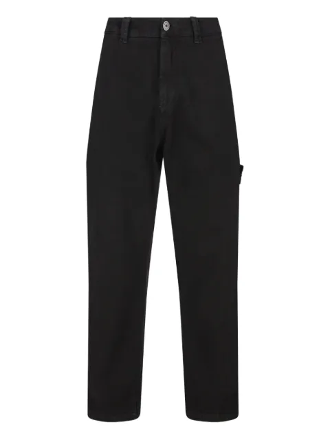 Stone Island pantalones con parche del logo