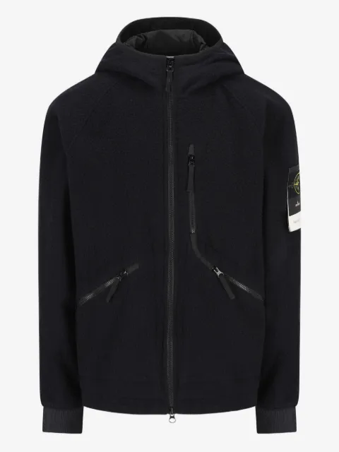 Stone Island Giacca con cappuccio e zip