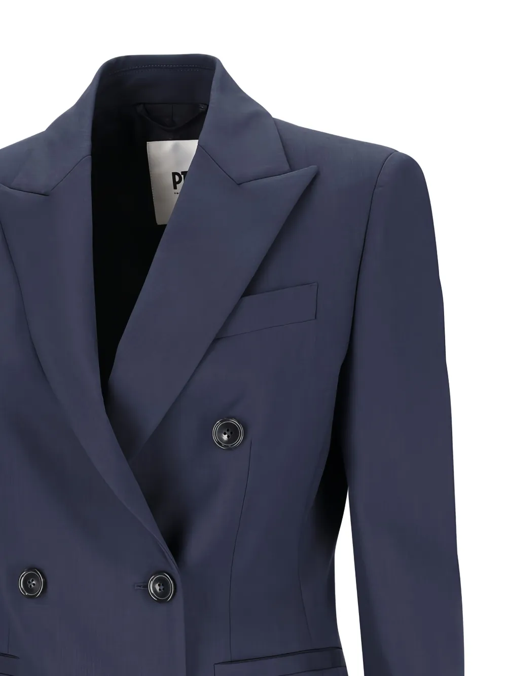 PT Torino Blazer met dubbele rij knopen Blauw