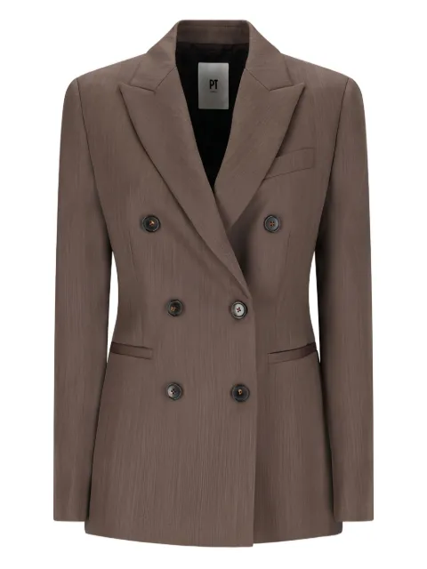 PT Torino double-breasted wool blazer