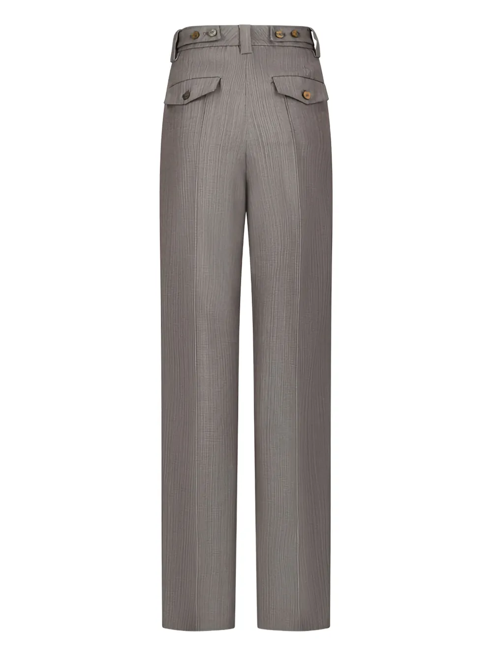 PT Torino Katharine button trousers - Grijs