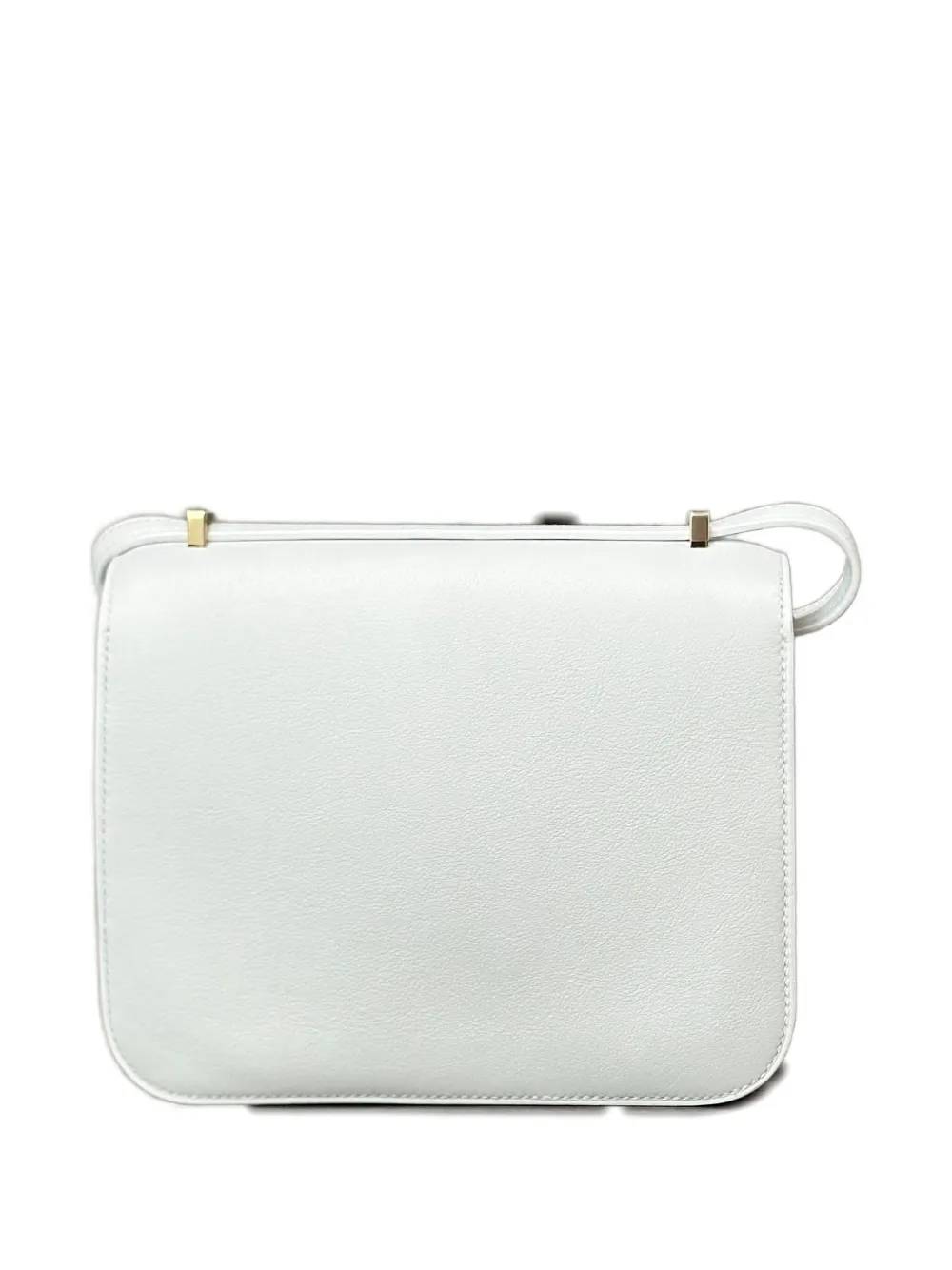 Pre-owned Hermes 2024 Constance 18 Shoulder Bag In White
